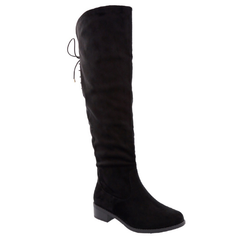 Women’s Knee High Tall Boots - Black